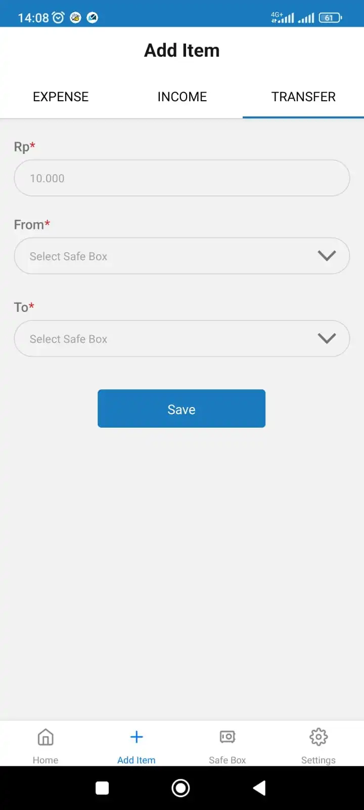 Statistics Screenshot