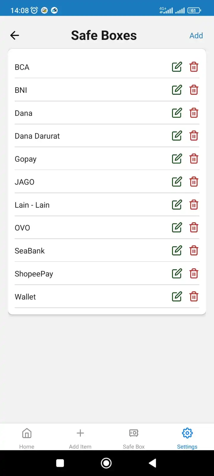 Statistics Screenshot